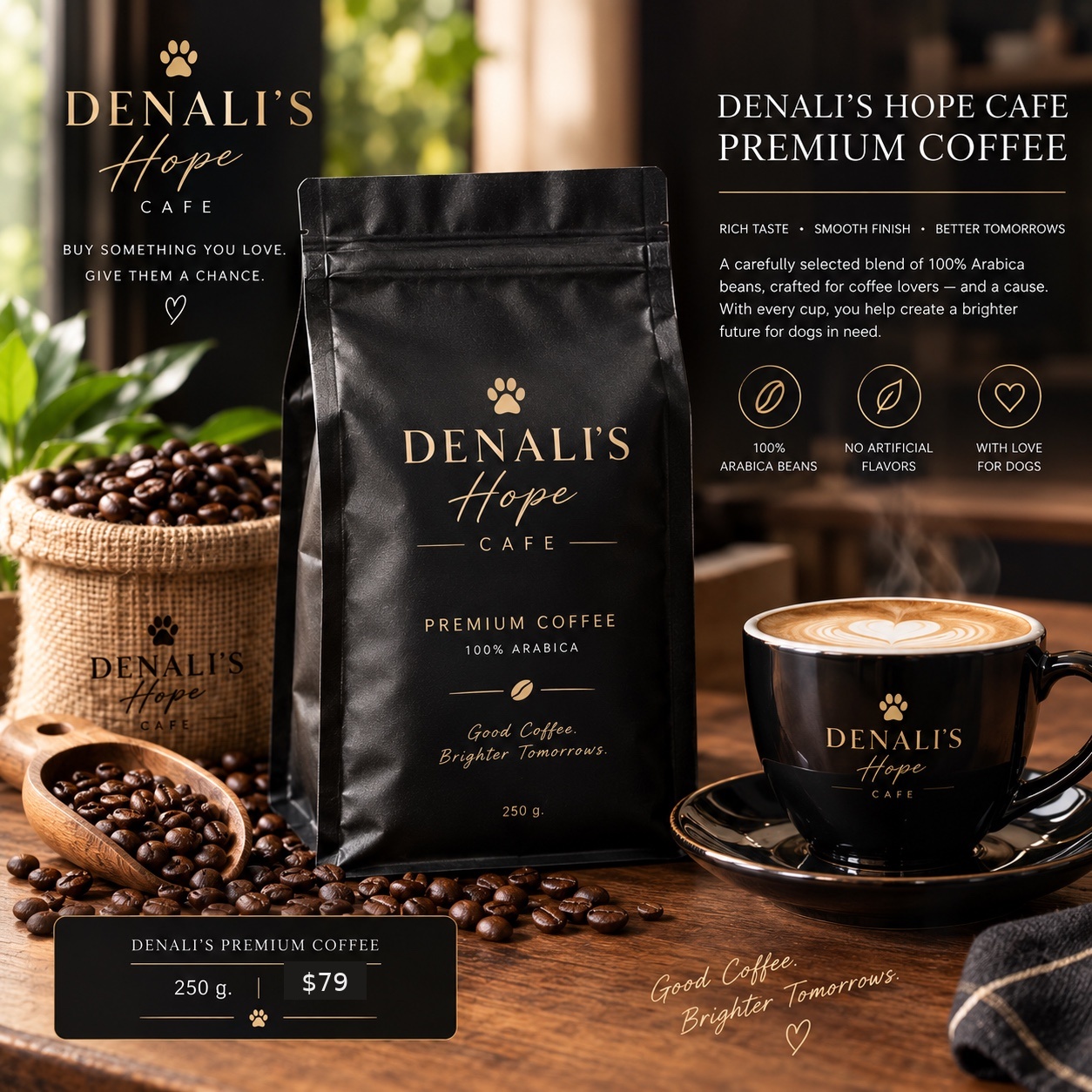Denali’s Premium Coffee